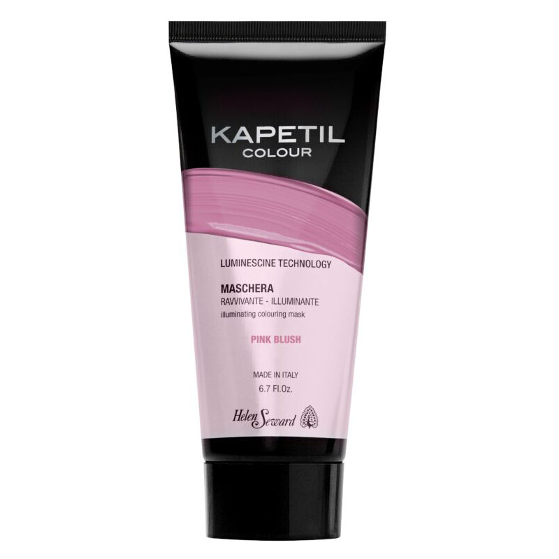 Μάσκα μαλλιών με χρώμα ροζ απαλό – Kapetil color pink blush