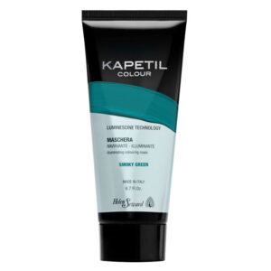 Μάσκα μαλλιών με χρώμα πράσινο απαλό – Kapetil color smoky green
